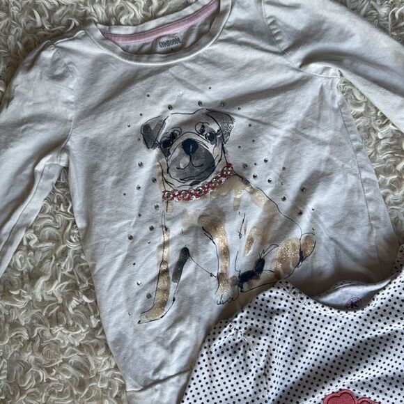 JK, Gymboree Long Sleeve Shirts, Patchwork Size 5 - Picture 3 of 6